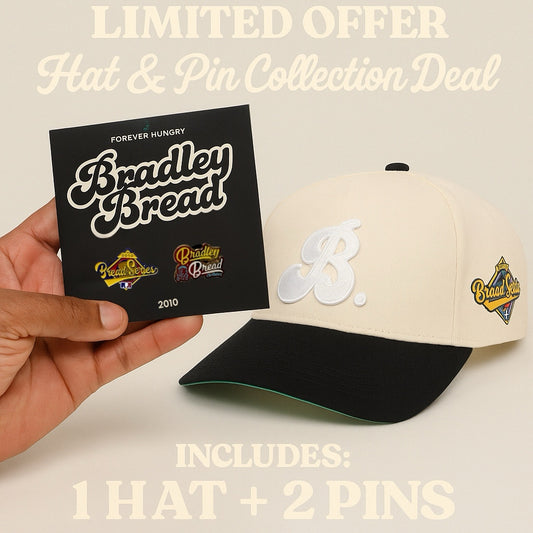 BreadStarter Bundle – Hat + Collector’s Pin Combo